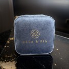 Ella & Pia Velvet Jewelry Gift Box Blue thumbnail