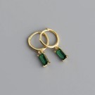 Ella & Pia Tuva Earrings 18KGold Green thumbnail