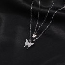 Ella & Pia Butterfly Double Necklace 925 Silver thumbnail