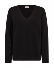 Freequent Claura V Pullover Black thumbnail