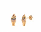 Ella & Pia Ice Cream Earrings 18k Gold thumbnail