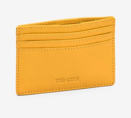 Ted Cole Cardholder Yellow