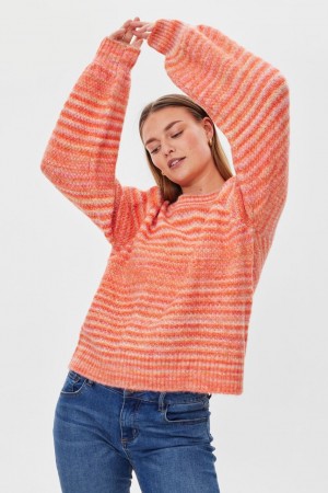 Freequent Pulzy Pullover Tangerine W.moonbeam