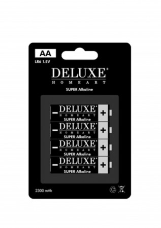 Deluxe Homeart Batterier AA 4pk