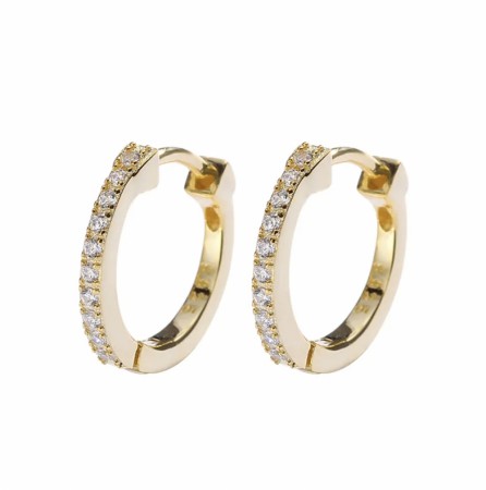 Ella & Pia Julie Earrings 18k Gold