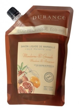 Durance Eco Line - Refill Flytende Såpe 500ml Mandarin & Pomegranate