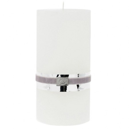 Lene Bjerre Candle Rustic X-large White
