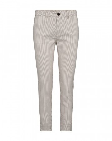 Freequent Rex Pant Off- White W. Simple Taupe