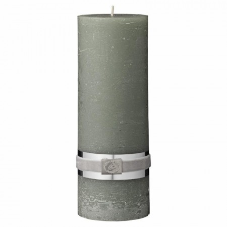 Lene Bjerre Candle Rustic Winter Green Large