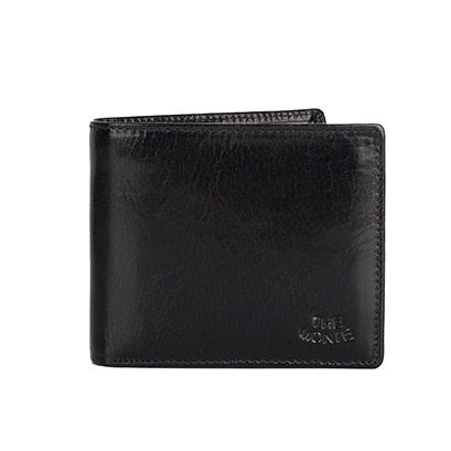 The Monte Dollar Wallet Small Black