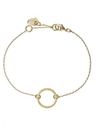 Timi Of Sweeden Small Circle Bracelet 02 Gold Plated