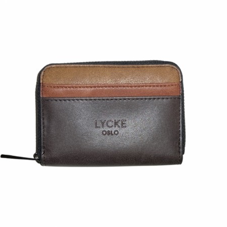 Lycke Wallet Zip S Brown/multi