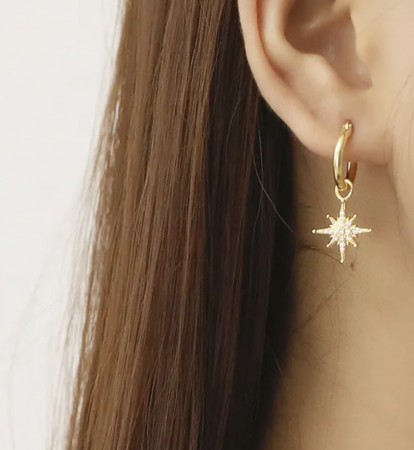 Ella & Pia Inger Earring 18k Gold