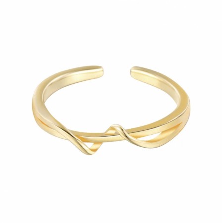 Ella & Pia Frida Ring 18k Gold Adjustable