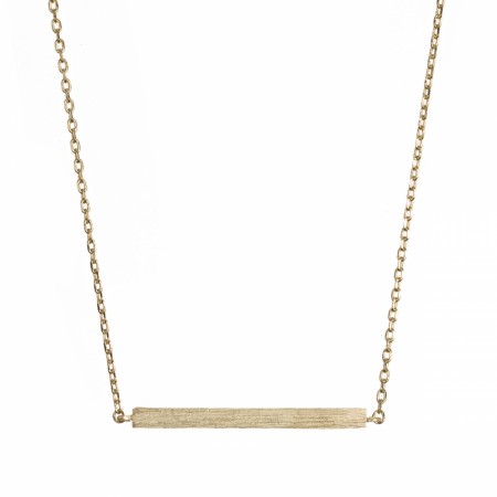 Timi Of Sweeden Bar Necklace 02 Gold Plated
