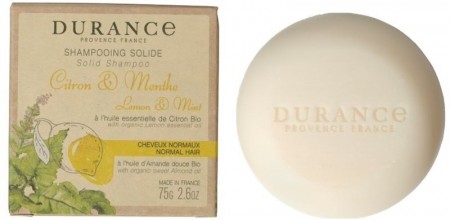 Durance Eco Line - Shampoo Bar - Normal Hair Lemon & Mint