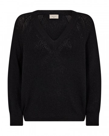 Freequent Linze Pullover Black