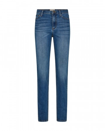 Freequent Harlow Jeans Straight Medium Blue Denim 