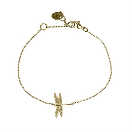 Timi Of Sweeden Dragonfly Bracelet 02 Gold Plated