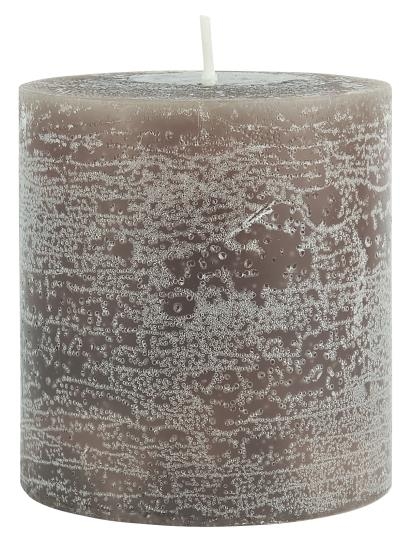 Rustikk kubbelys fra Ib Laursen. Måler D.7 Cm H7,5 cm.
Lysene er laget av 80% parafin 20% palmeolie.